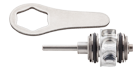 Rotor with hexagon wrench